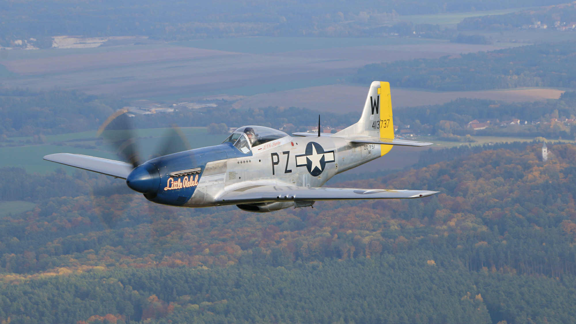 P-51 Mustang v letu